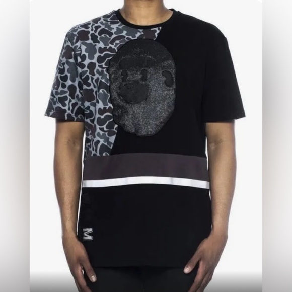 Hudson Outerwear X Bape Collaboration Tee Shirt Size XL - Excellent Condition - Picture 1 of 7